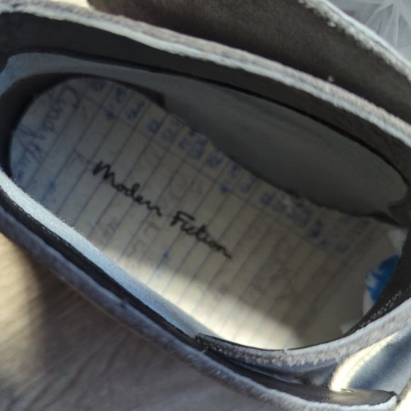 Modern Fiction Gray Suede Chukka Ankle Lace Boot Shoes Men's US 8 - Picture 6 of 8